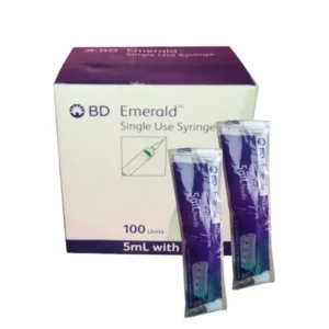 BD Emerald 5ml Syringe with Needle