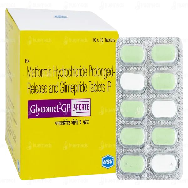 Glycomet-GP 3 Forte : Ideal Solution for Blood Sugar Control