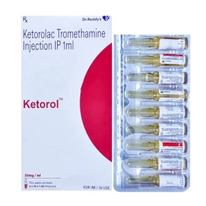 Ketorol 30mg Injection - Ketorolac in USA
