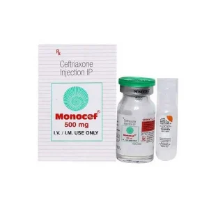Monocef 500Mg Injection
