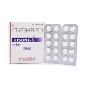 Hydrocortisone 5mg - Hisone 5mg Tablet