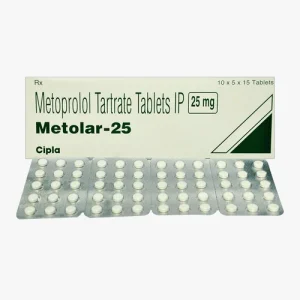 Metolar 25mg Tablet 