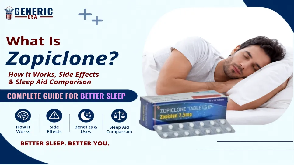 What Is Zopiclone? How It Works, Side Effects & Sleep Aid Comparison