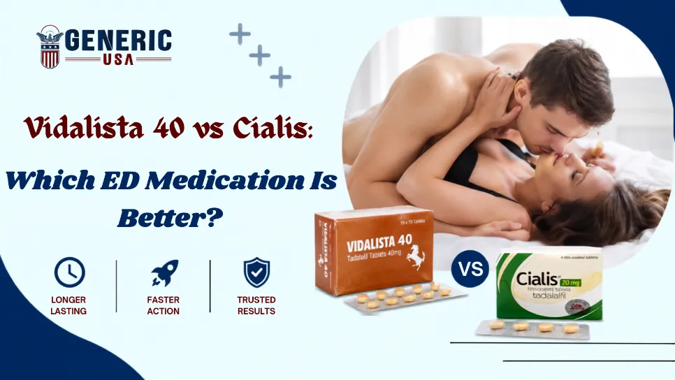 Vidalista 40 vs Cialis GUSA